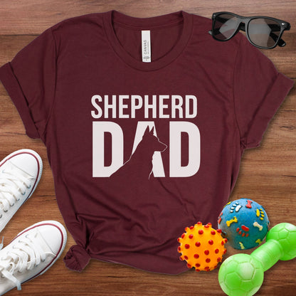 Shepherd Dad Shirt - The Pawsitive Initiative