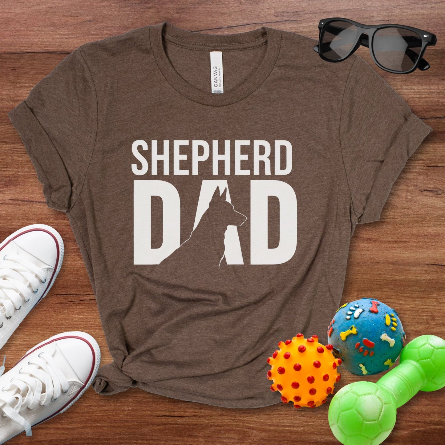 Shepherd Dad Shirt - The Pawsitive Initiative