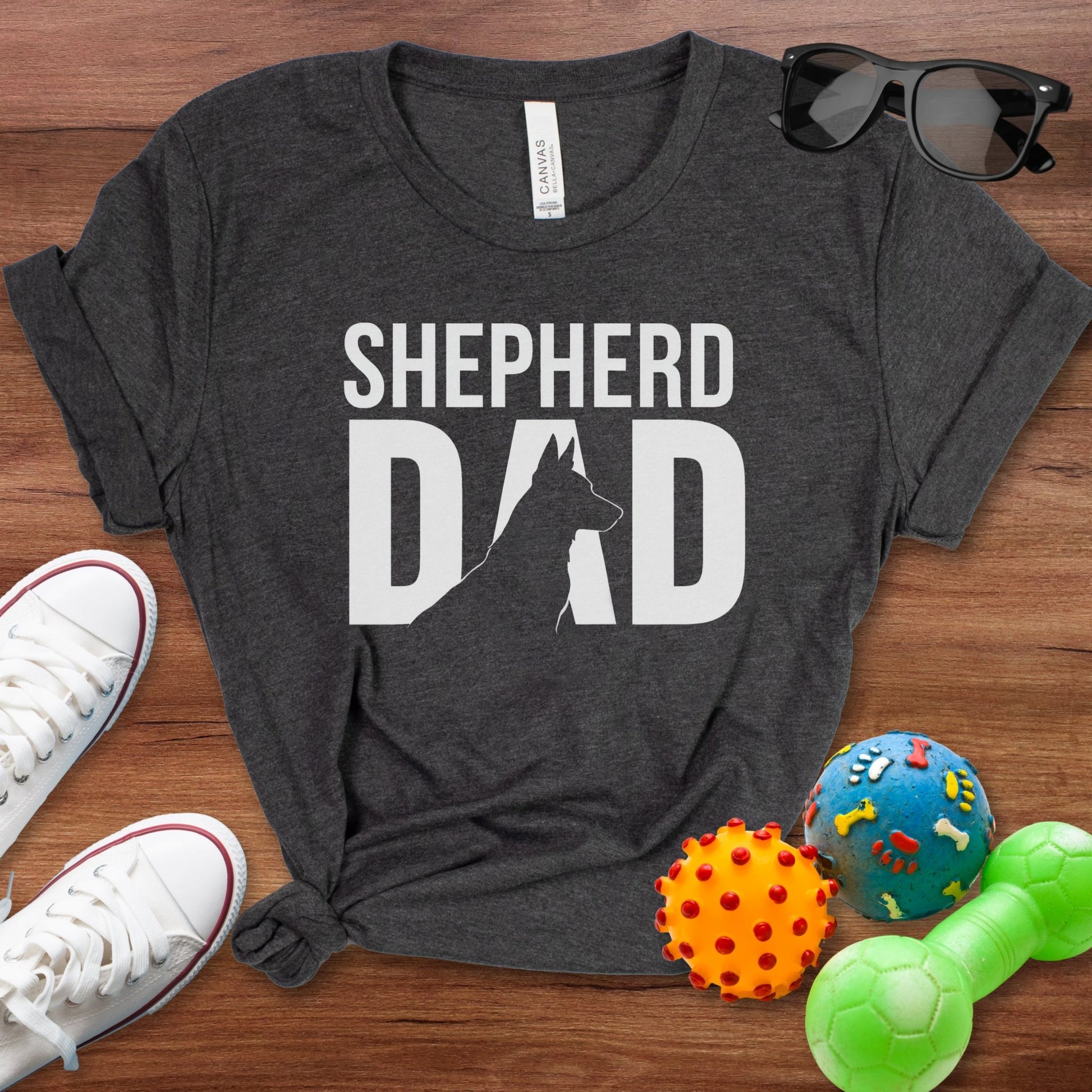 Shepherd Dad Shirt - The Pawsitive Initiative