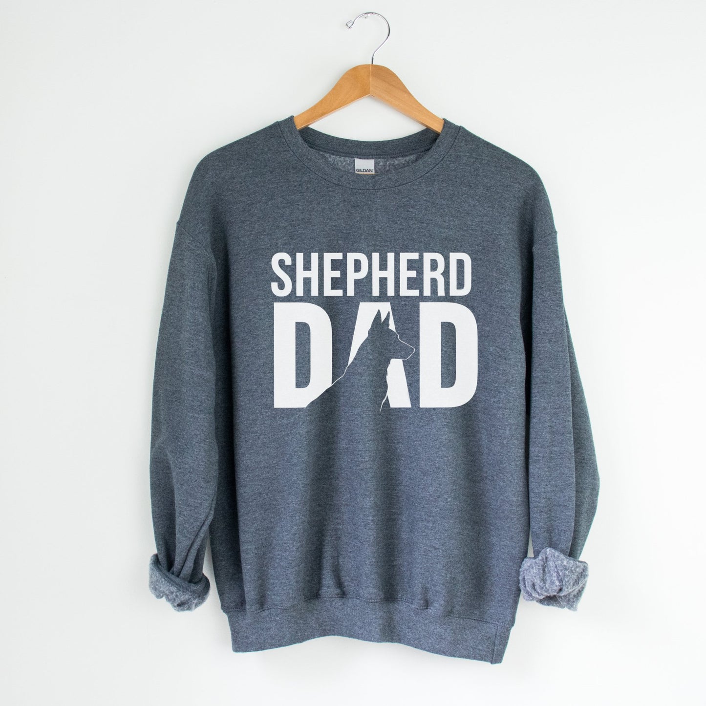 Shepherd Dad Sweatshirt - The Pawsitive Initiative