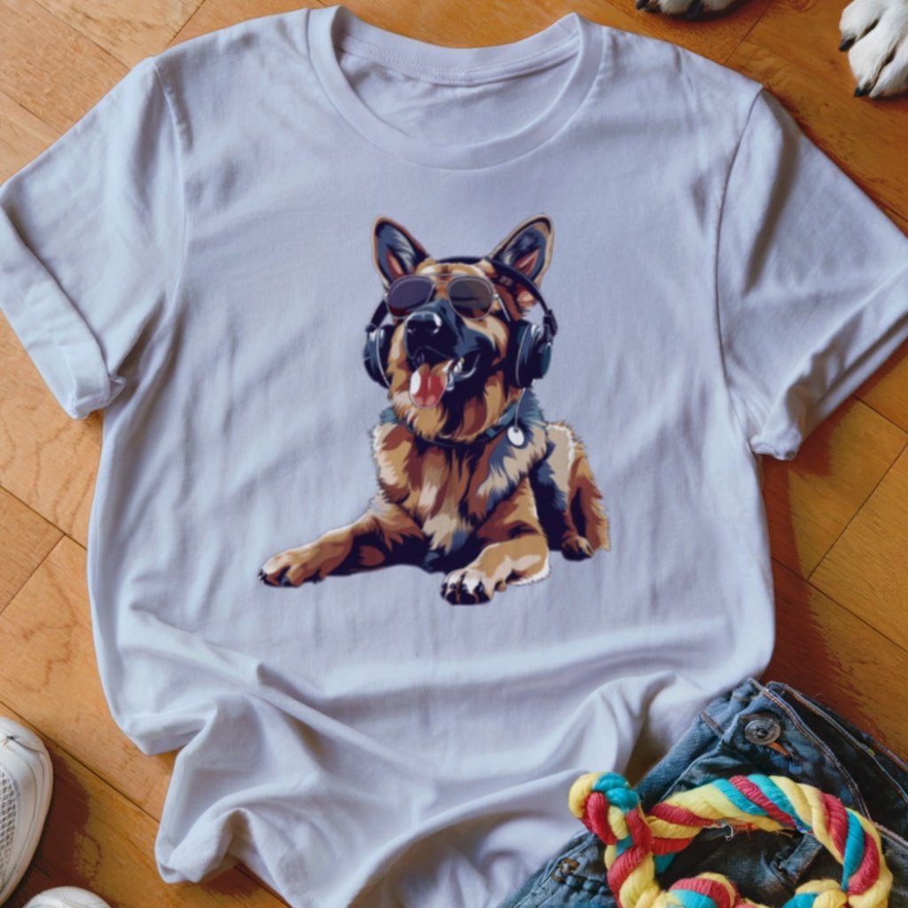 Shepherd DJ Shirt - The Pawsitive Initiative