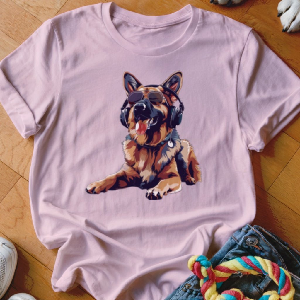 Shepherd DJ Shirt - The Pawsitive Initiative