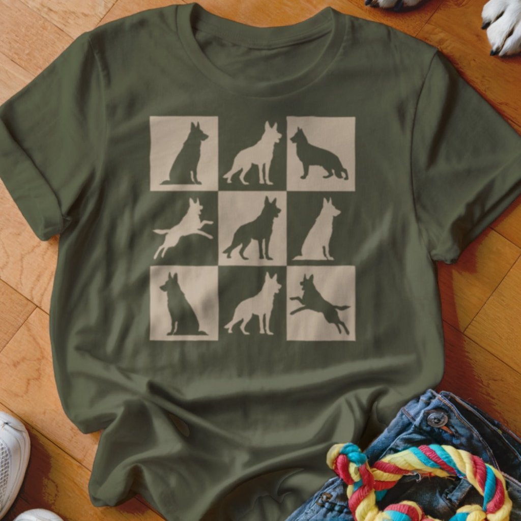 Shepherd Grid Shirt - The Pawsitive Initiative