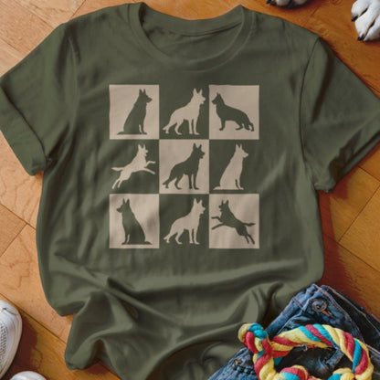 Shepherd Grid Shirt - The Pawsitive Initiative