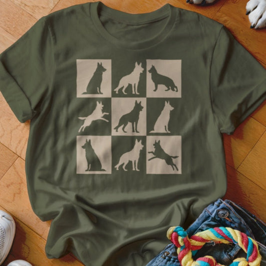 Shepherd Grid Shirt - The Pawsitive Initiative