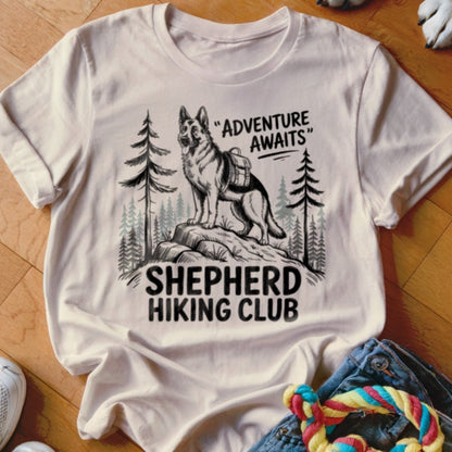 Shepherd Hiking Club Shirt - The Pawsitive Initiative