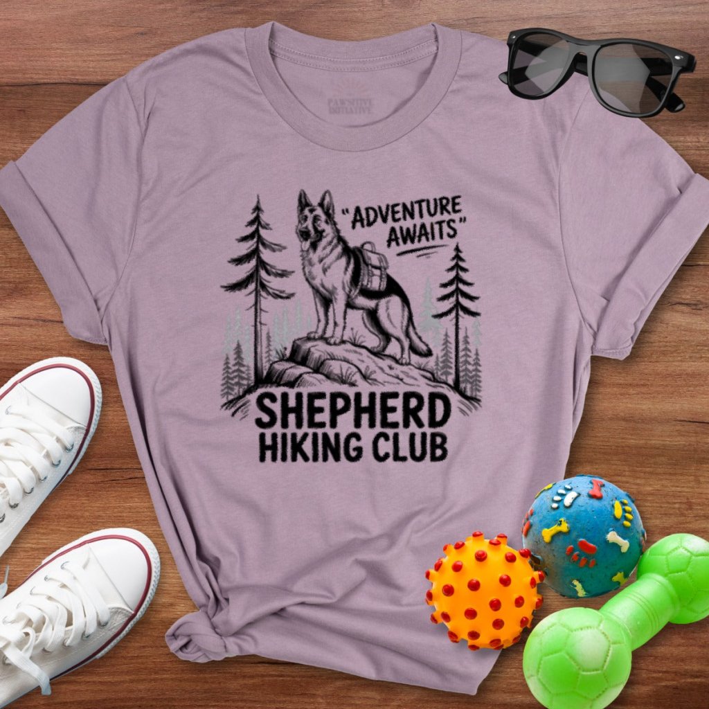 Shepherd Hiking Club Shirt - The Pawsitive Initiative