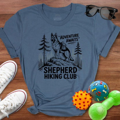 Shepherd Hiking Club Shirt - The Pawsitive Initiative