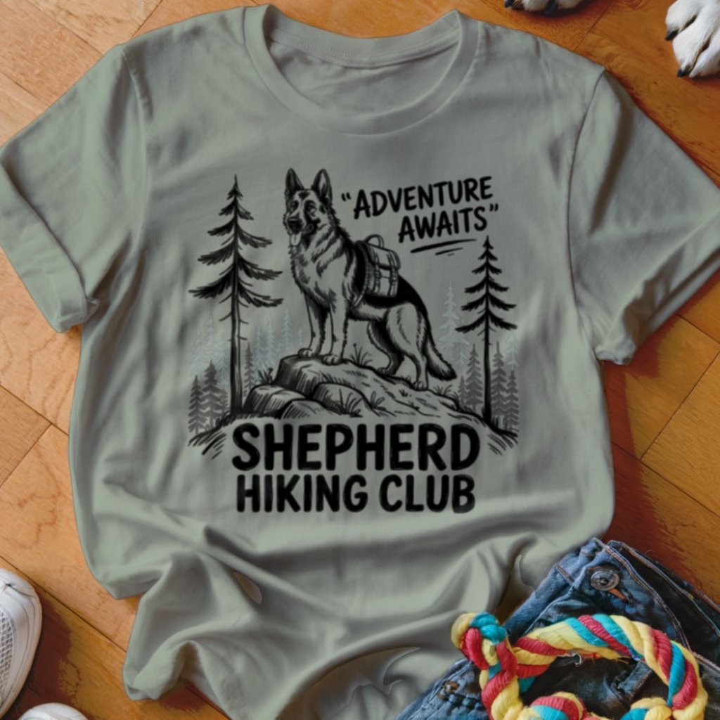 Shepherd Hiking Club Shirt - The Pawsitive Initiative