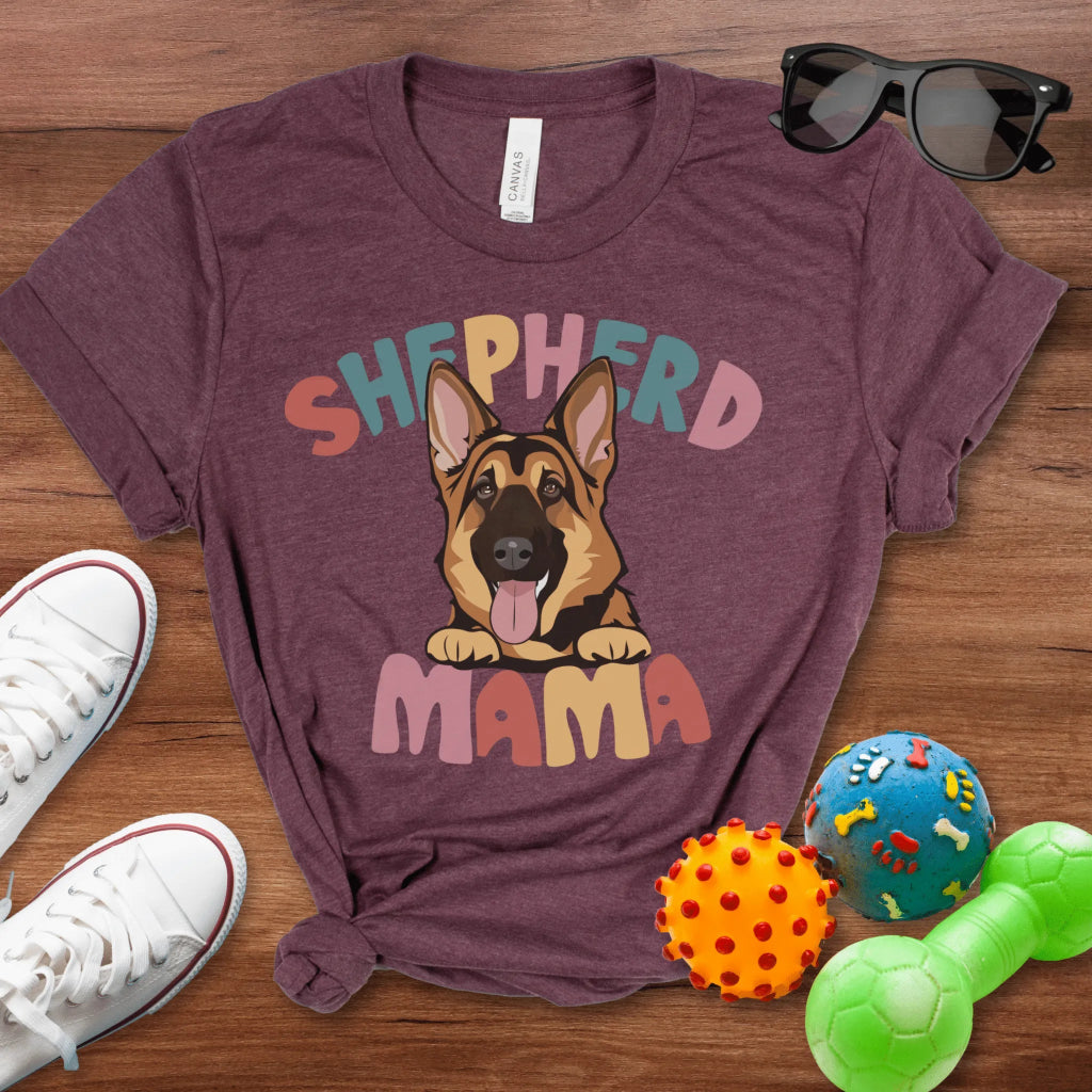 Shepherd Mama Shirt - The Pawsitive Initiative