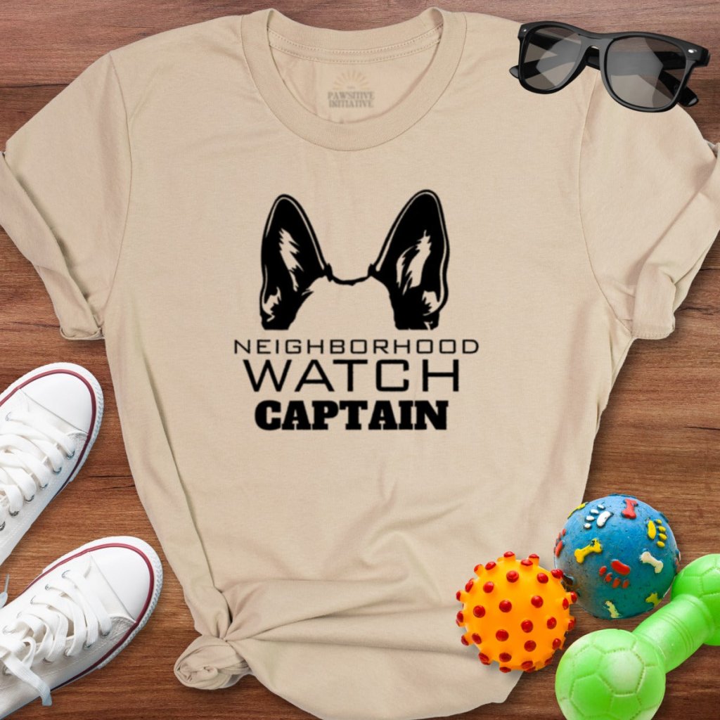 Shepherd Neighborhood Watch Shirt - The Pawsitive Initiative
