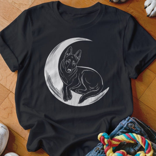 Shepherd on the Moon Shirt - The Pawsitive Initiative