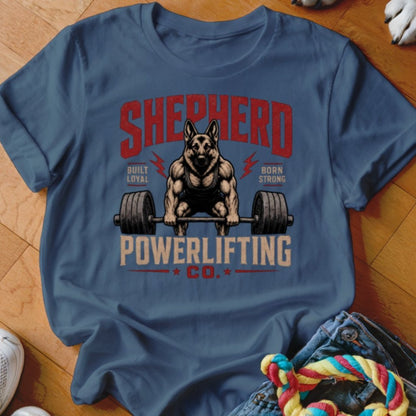 Shepherd Powerlifting Shirt - The Pawsitive Initiative