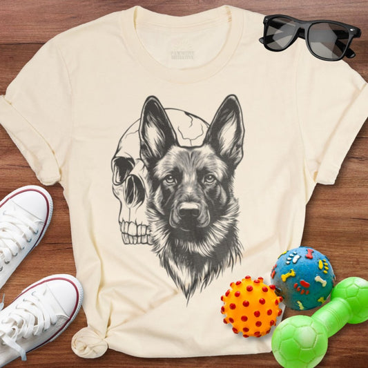 Shepherd & Skull Shirt - The Pawsitive Initiative