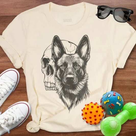 Shepherd & Skull Shirt - The Pawsitive Initiative