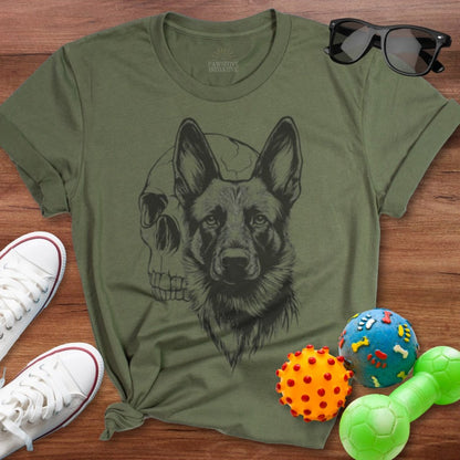 Shepherd & Skull Shirt - The Pawsitive Initiative