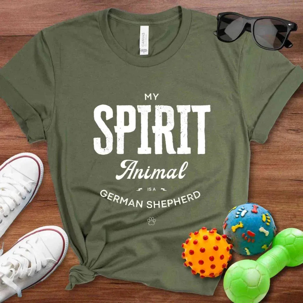 Shepherd Spirit Animal Shirt - The Pawsitive Initiative