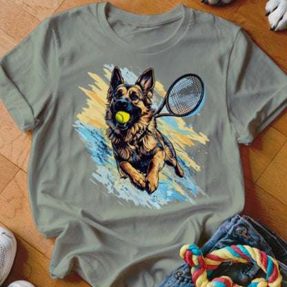 Shepherd Tennis Shirt - The Pawsitive Initiative