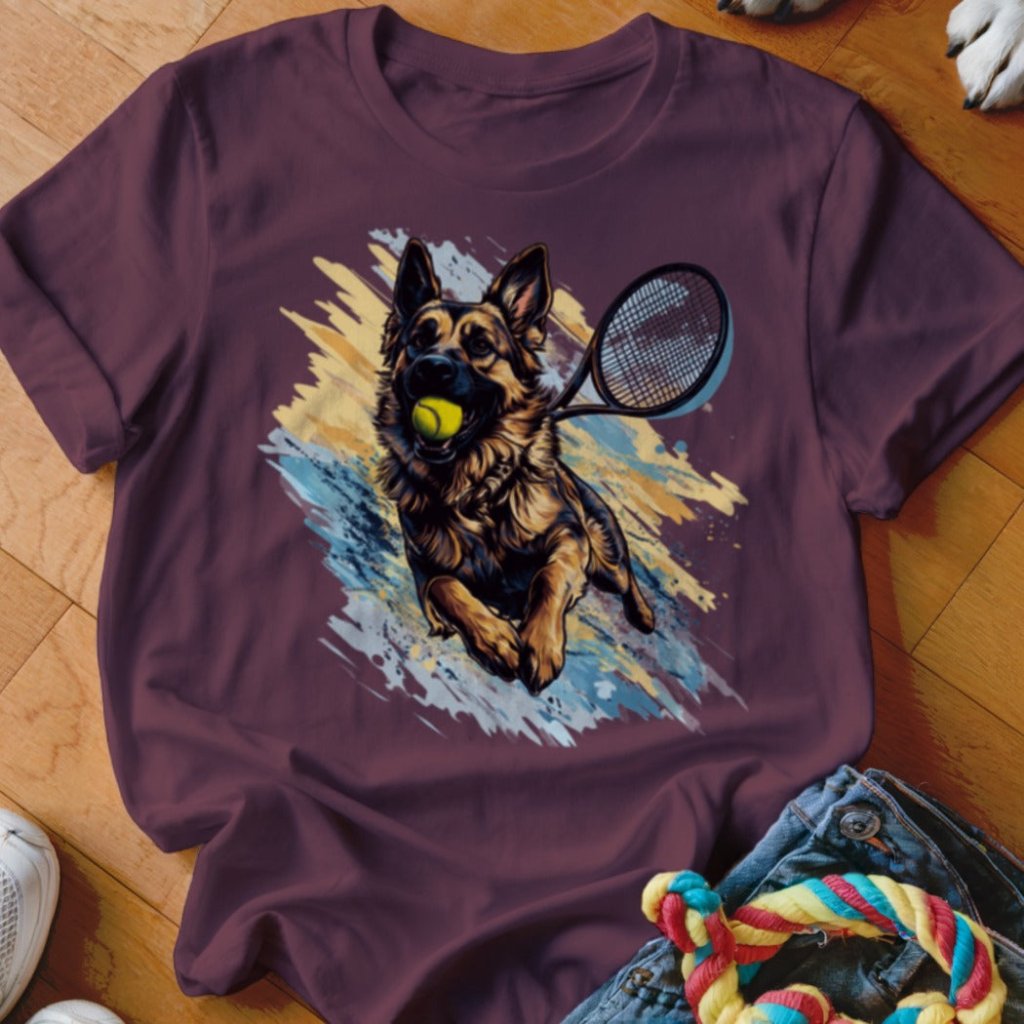 Shepherd Tennis Shirt - The Pawsitive Initiative