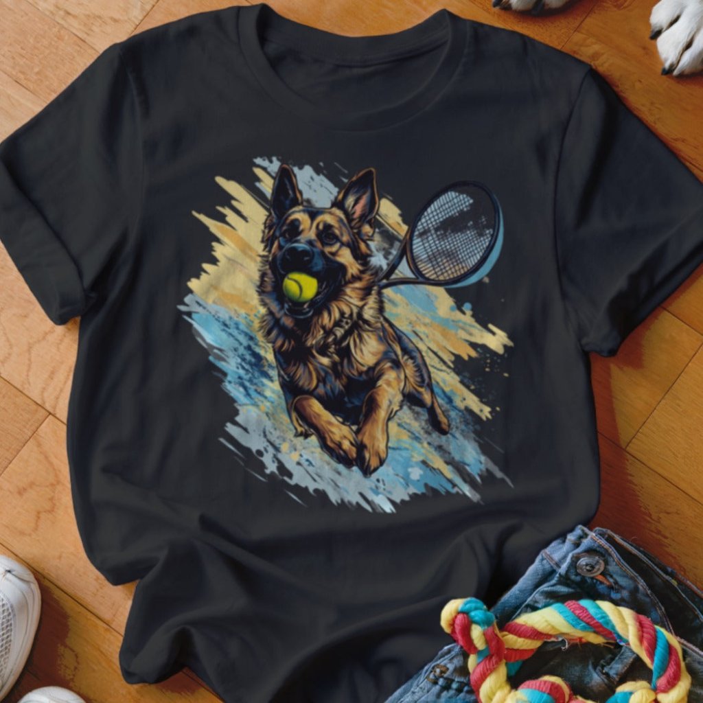Shepherd Tennis Shirt - The Pawsitive Initiative