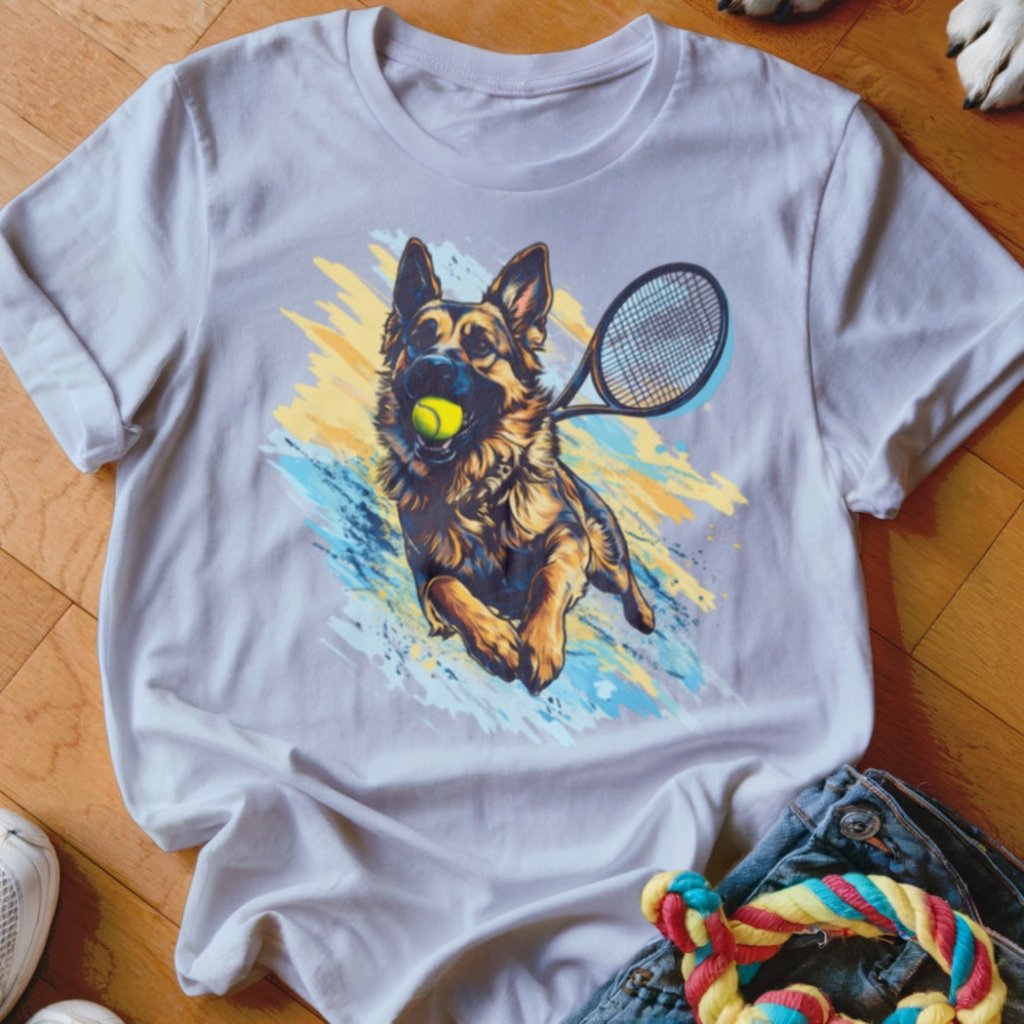 Shepherd Tennis Shirt - The Pawsitive Initiative