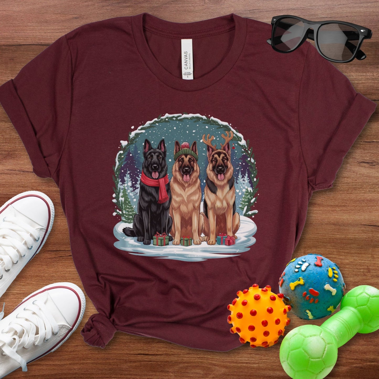 Shepherd Winter Wonderland Shirt - The Pawsitive Initiative