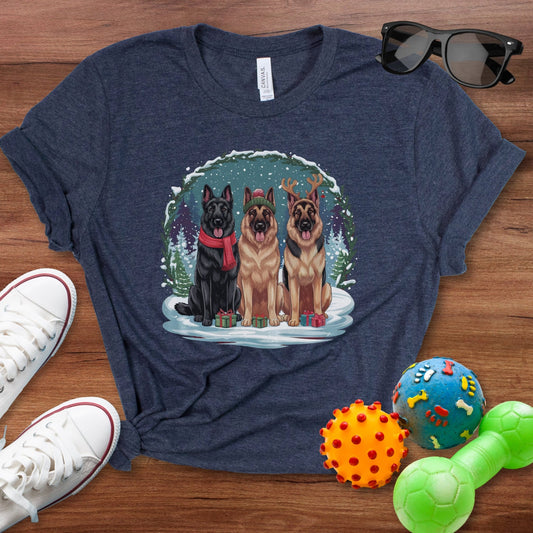 Shepherd Winter Wonderland Shirt - The Pawsitive Initiative