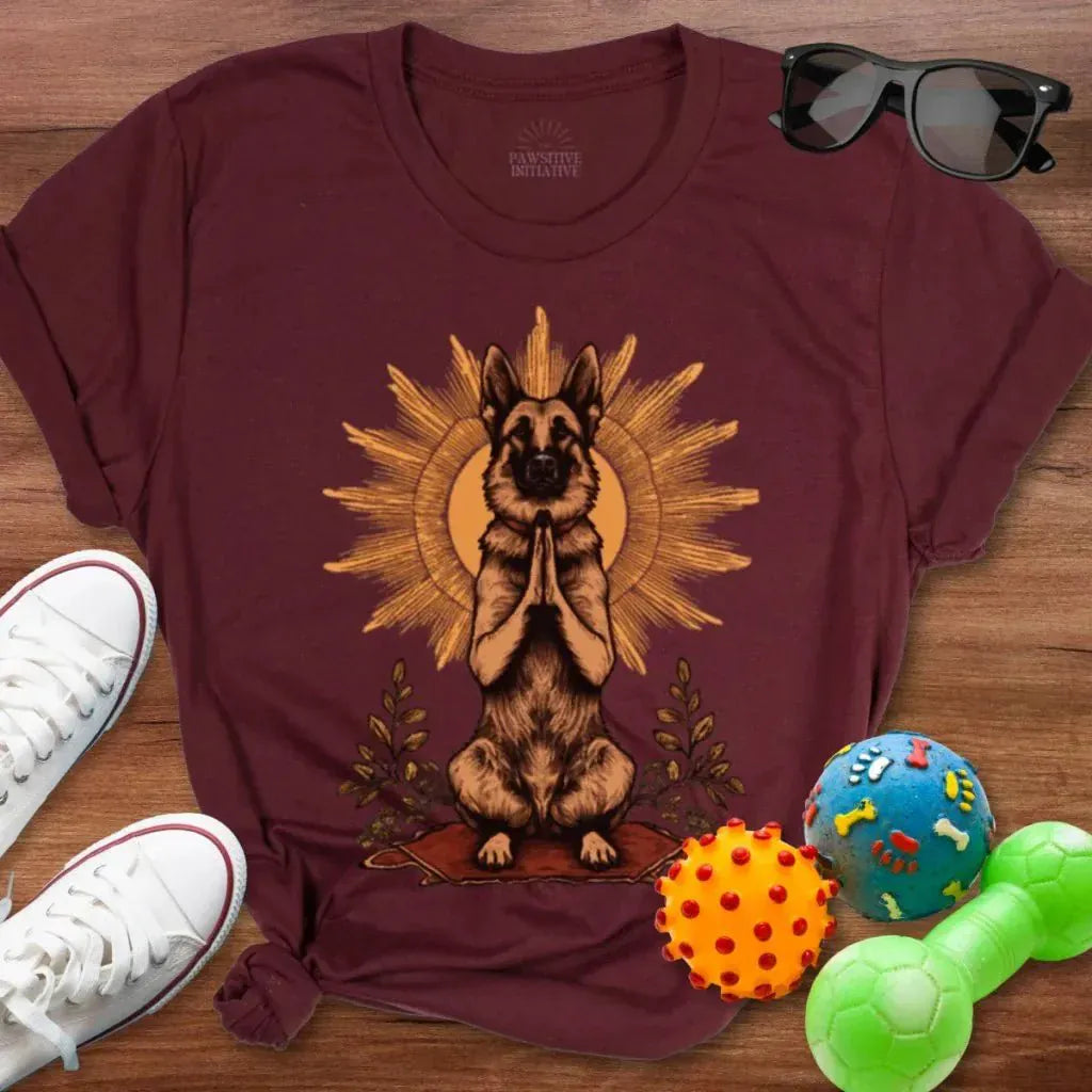 Shepherd Yoga Shirt - The Pawsitive Initiative