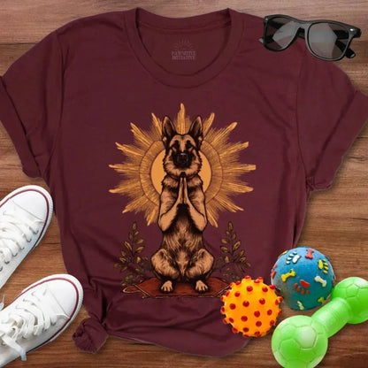 Shepherd Yoga Shirt - The Pawsitive Initiative