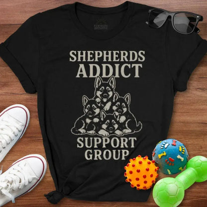 Shepherds Addict Support Group Shirt - The Pawsitive Initiative