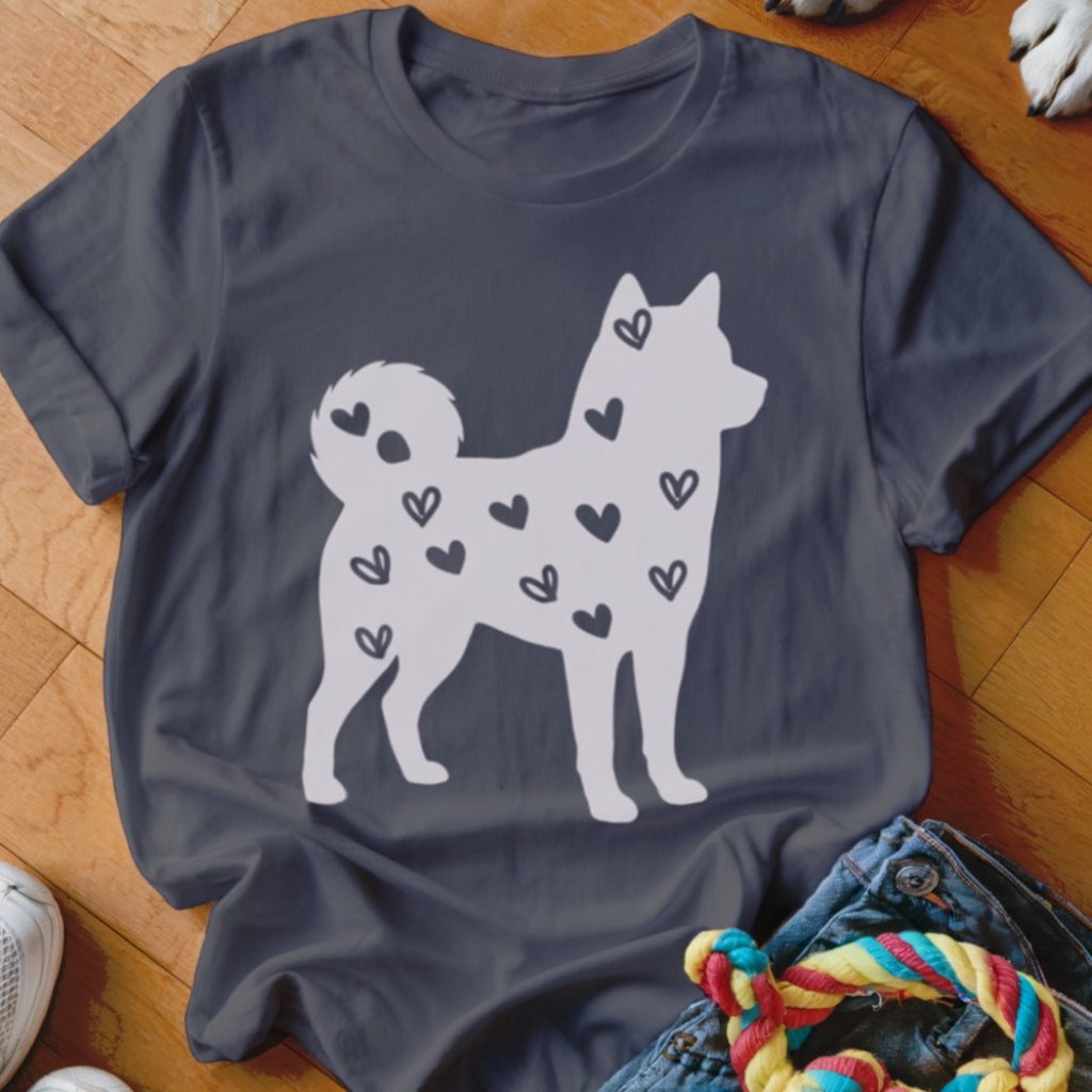 Shiba Inu Hearts Shirt - The Pawsitive Initiative