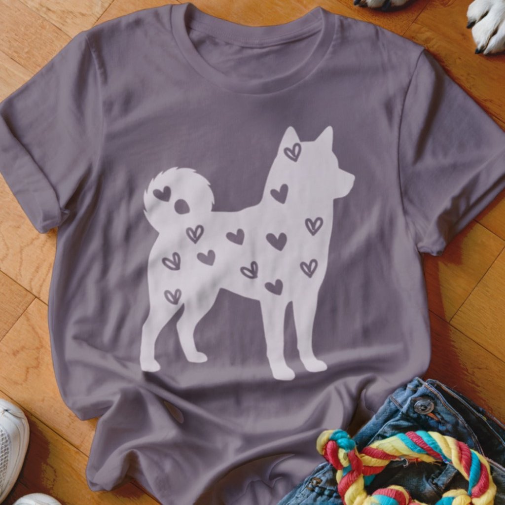 Shiba Inu Hearts Shirt - The Pawsitive Initiative