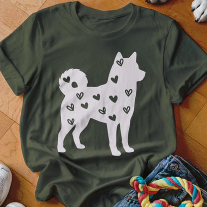Shiba Inu Hearts Shirt - The Pawsitive Initiative