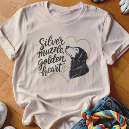Silver Muzzle Shirt - The Pawsitive Initiative