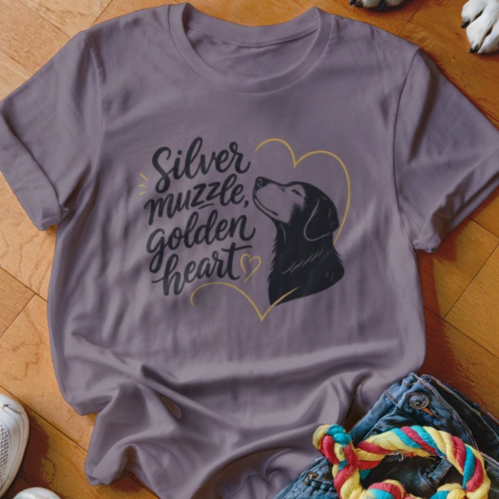 Silver Muzzle Shirt - The Pawsitive Initiative