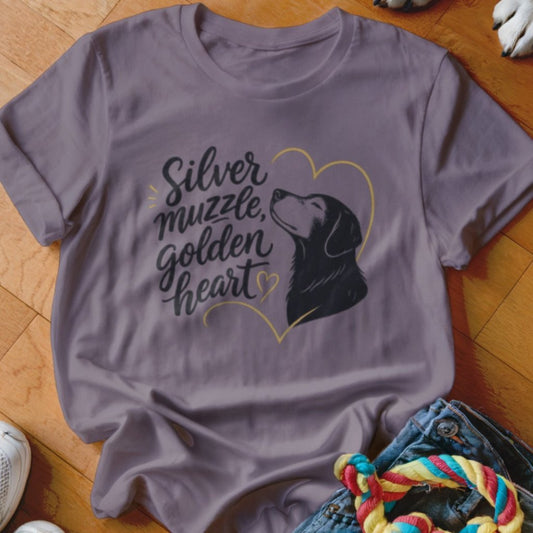 Silver Muzzle Shirt - The Pawsitive Initiative