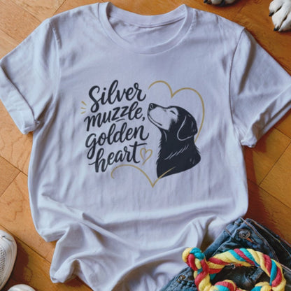 Silver Muzzle Shirt - The Pawsitive Initiative