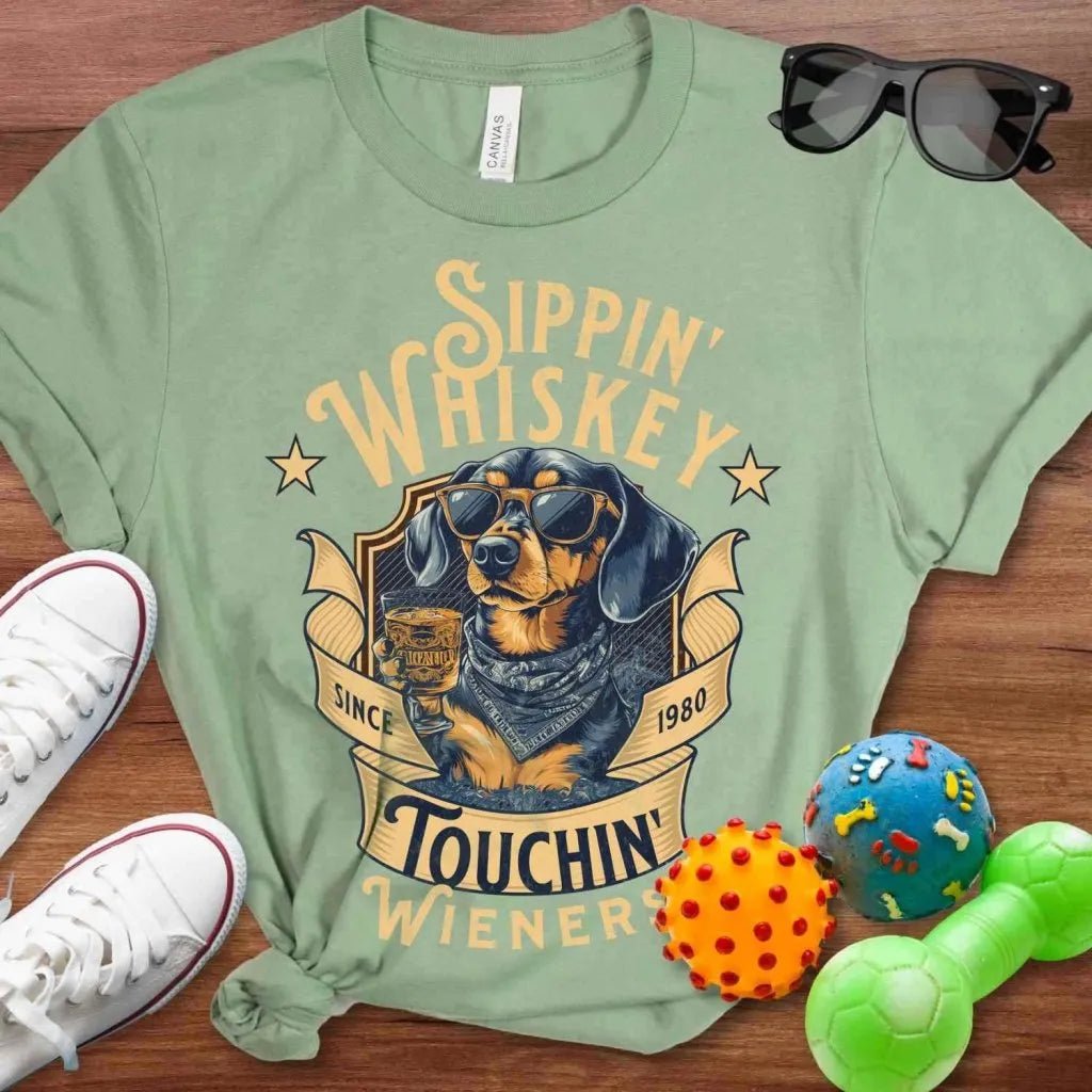 Sippin' Whiskey Shirt - The Pawsitive Initiative