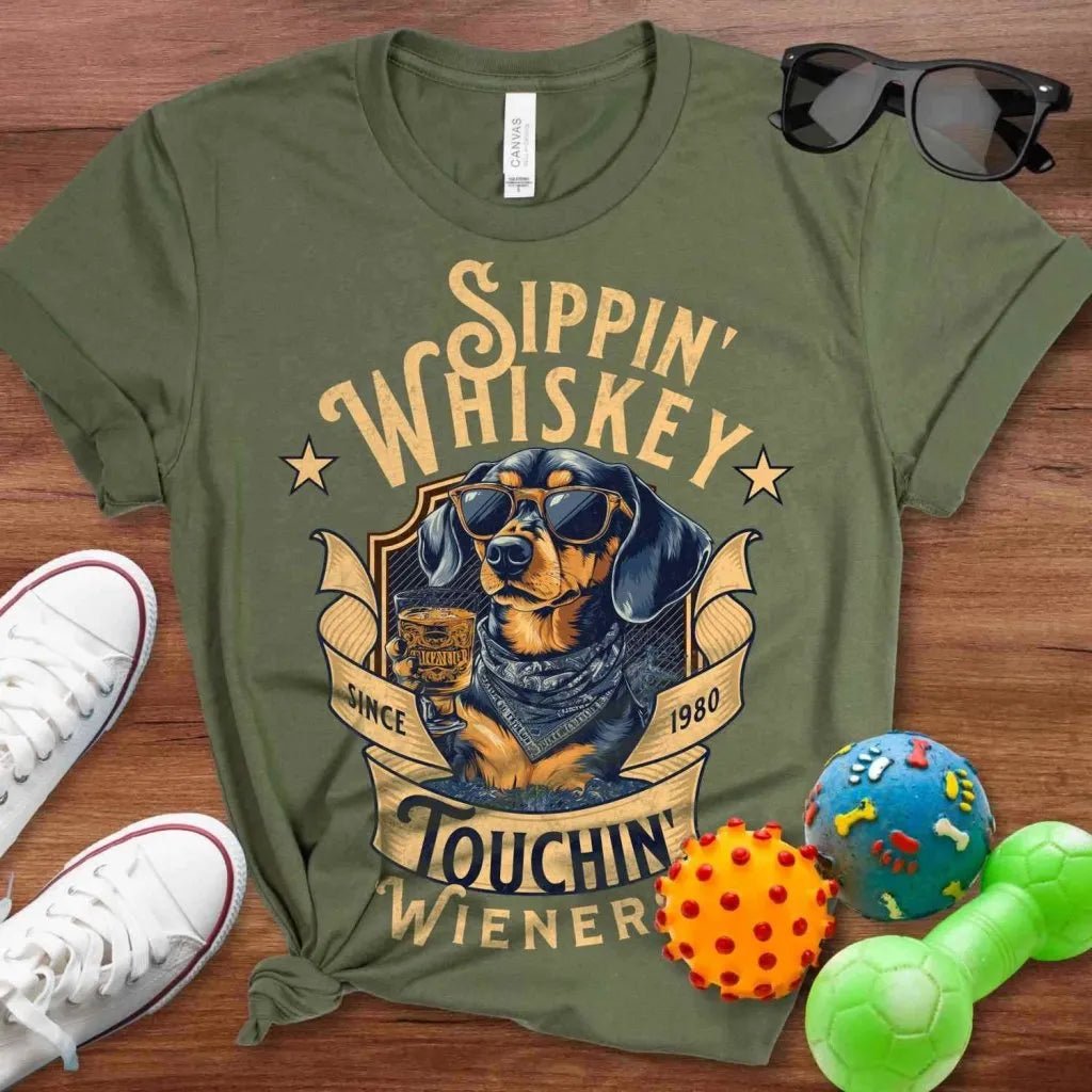 Sippin' Whiskey Shirt - The Pawsitive Initiative