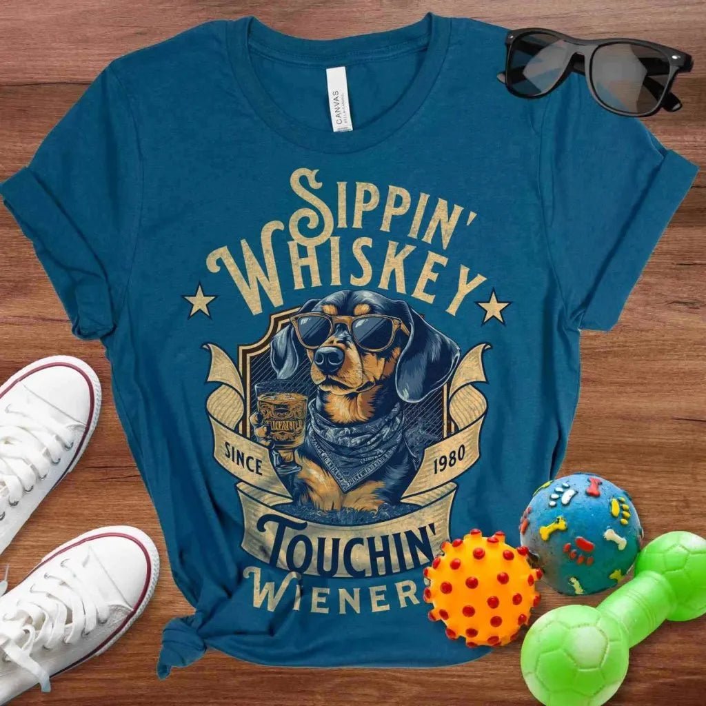Sippin' Whiskey Shirt - The Pawsitive Initiative