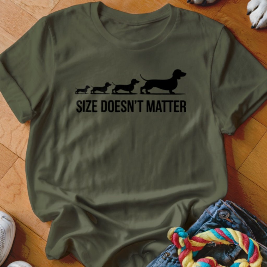Size Doesn't Matter Shirt - The Pawsitive Initiative