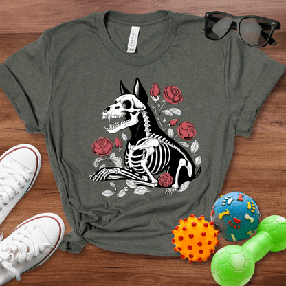 Skeleton Dog Shirt - The Pawsitive Initiative