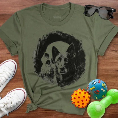 Skull & Shepherd Shirt - The Pawsitive Initiative