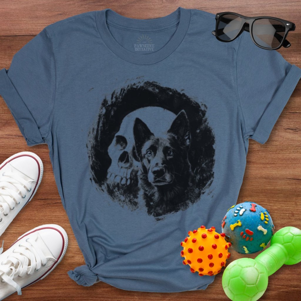Skull & Shepherd Shirt - The Pawsitive Initiative