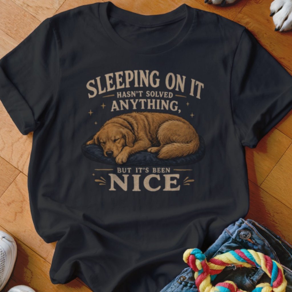 Sleeping On It Shirt - The Pawsitive Initiative