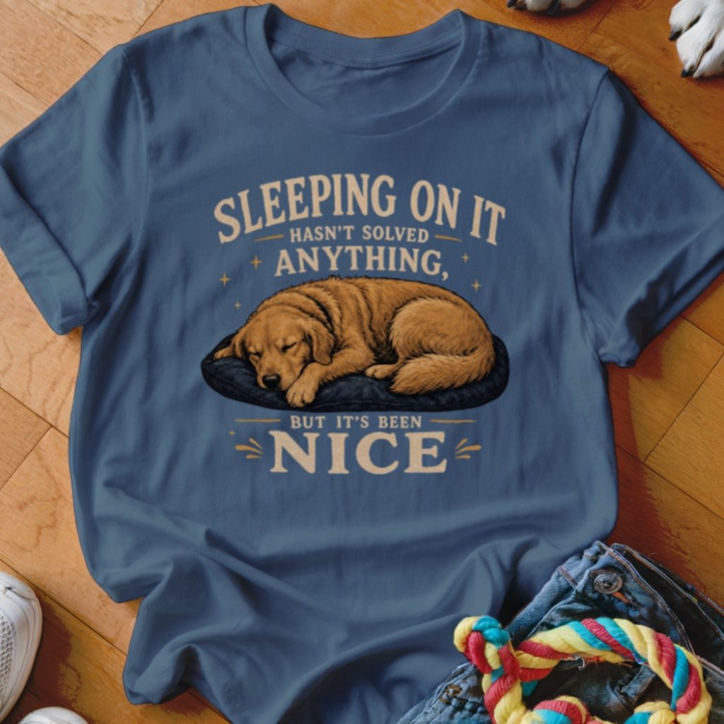 Sleeping On It Shirt - The Pawsitive Initiative
