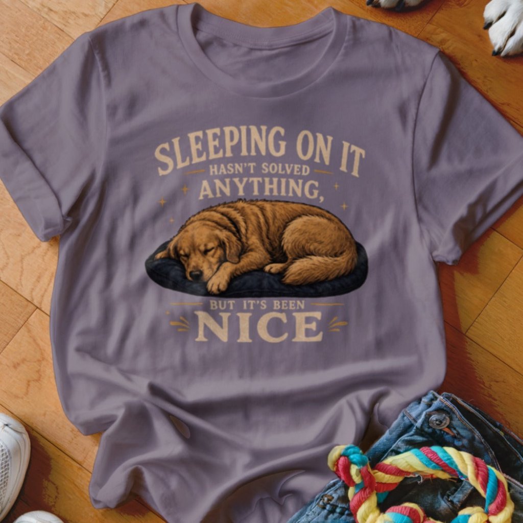 Sleeping On It Shirt - The Pawsitive Initiative