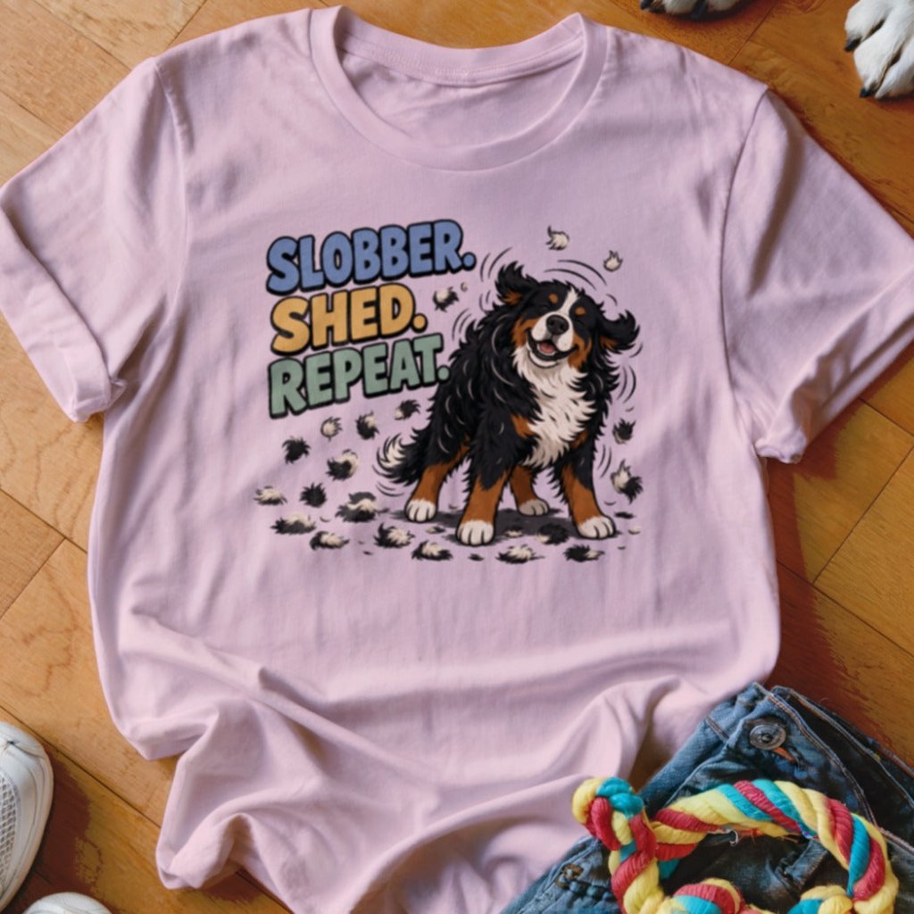 Slobber Shed Repeat Shirt - The Pawsitive Initiative