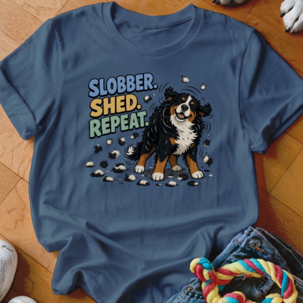 Slobber Shed Repeat Shirt - The Pawsitive Initiative