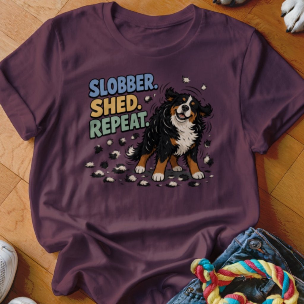 Slobber Shed Repeat Shirt - The Pawsitive Initiative